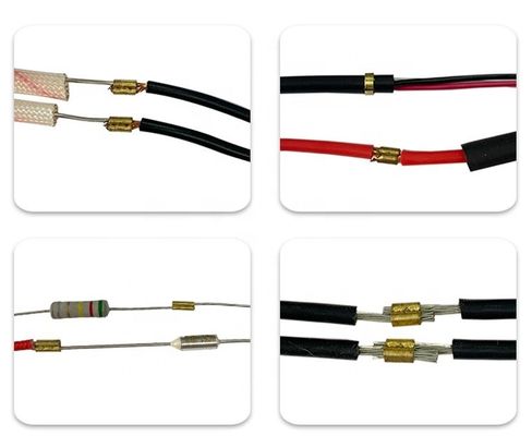 Electric Silent Wire Joint 6mm Copper Belt Splicing And Crimping Machine 50kg Capacity