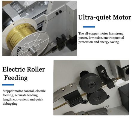 Silent Stepping Motor Large Wire and Cable Riveting Machine for Copper Belt Splicing