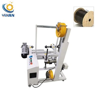 300kg Max Loading Cable Wire Pay-off Machine with Wire Feeder and 700MM Rail Travel
