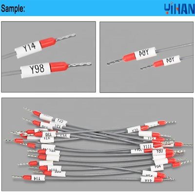 Powerful Pre-insulated Wire Terminal Stripping Crimping Number Tube Inserting Machine