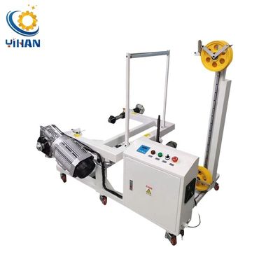 300kg Max Loading Cable Wire Pay-off Machine with Wire Feeder and 700MM Rail Travel