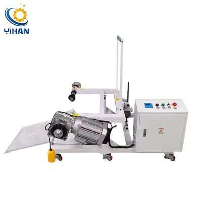 300kg Max Loading Cable Wire Pay-off Machine with Wire Feeder and 700MM Rail Travel