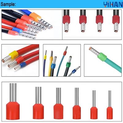 Compact Tubular Terminal Ferrule Strip Twist Crimp Equipment for Hard Cable 0.5-4mm2