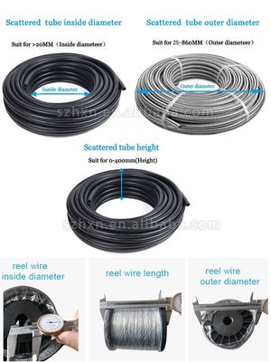 Adjustable Speed Cable Pay Off Reel Four-Axis Automatic Wire Feeder for Automatic Machines