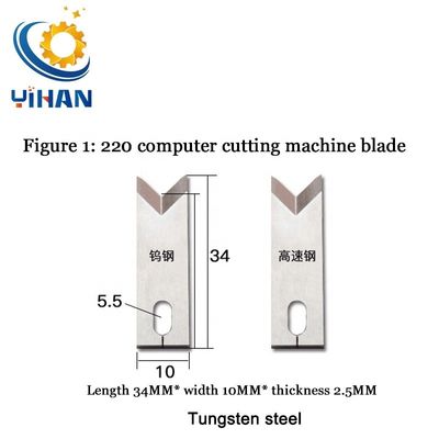 Cutting Usage Cable Computer Cutting Machine with High Speed Steel Blade and 0.5kg Weight