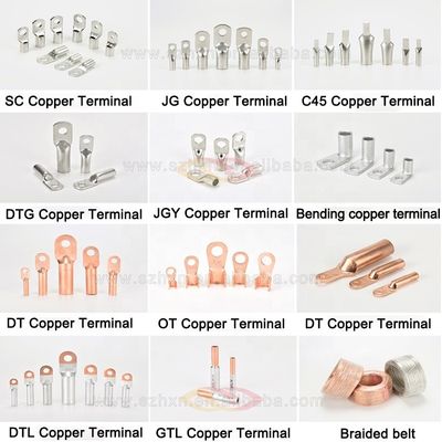 Copper Connecting Line OT-200A DT Nose Open Terminal Cable Lugs Cable Wire Terminal