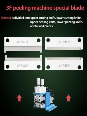 3F Core Wire Peeling Machine Blade Pneumatic Stripping Machine Knife Customize Support